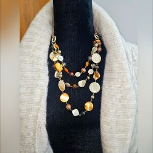 Vintage Multicolor Beaded Necklace